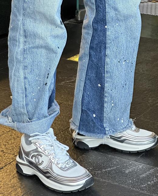 男女同款小香银角大王经典内增高走秀运动鞋 商品图4