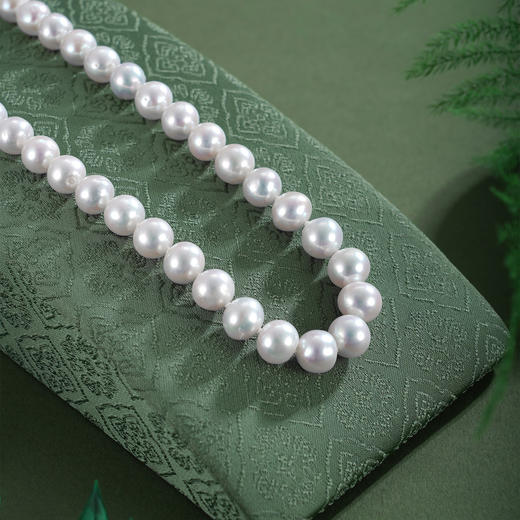 子佩集【珍珠映雪】银S925珍珠惜王妃项链【MLXL002】9mm珠白2512 商品图1