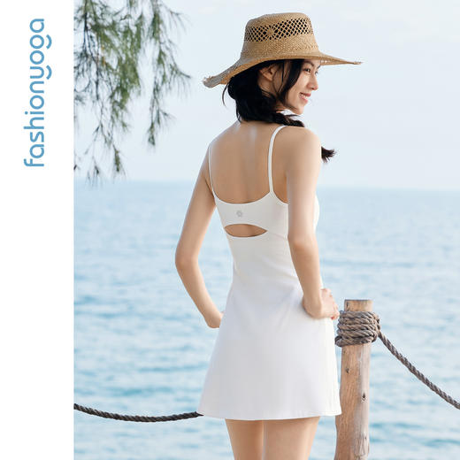 FC16920胸垫短裤一体连衣裙 商品图12