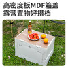 自营（北京董礼）-汉乐美途大号置物箱HL-1208展开尺寸：50*34*30CM   收纳尺寸： 50*34*9CM 商品缩略图5
