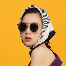 ZERSER姿森亲子款太阳镜男时尚双梁网红墨镜女韩版潮防紫外线眼镜TY002成人款