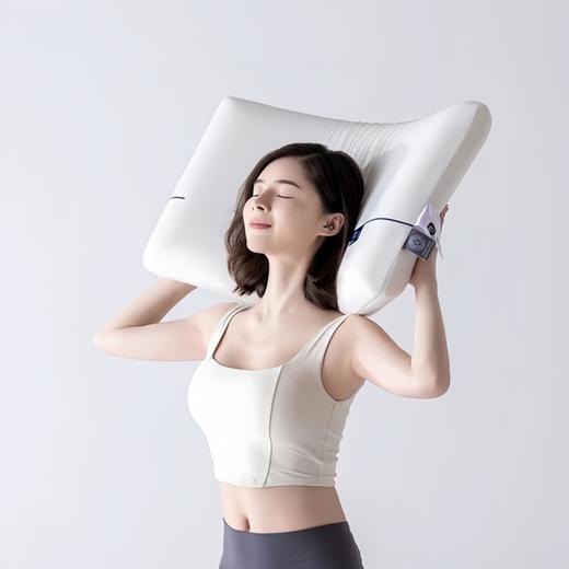 酒店同款!!【煜财猫 云朵慢回弹记忆枕】深睡记忆枕 酒店专柜同款 零压慢回弹枕 护颈椎助睡眠专用 酒店枕芯 颈椎枕芯 学生宿舍睡眠枕 70cm*40cm*10cm/袋装 商品图3