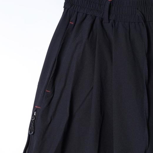 SDSA男装2026新款高贵轻奢潮牌简约纯色褶皱抽绳休闲裤百搭时尚 商品图2