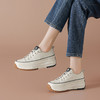 春季新款厚底小白鞋百搭增高显瘦休闲鞋 商品缩略图0