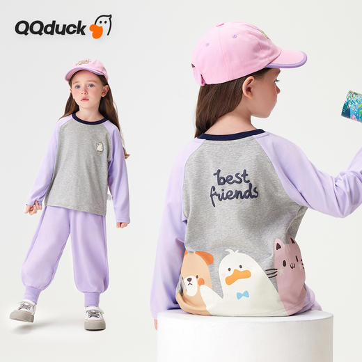 【90-130】【可可鸭】女童春秋甜美长袖T恤 商品图3