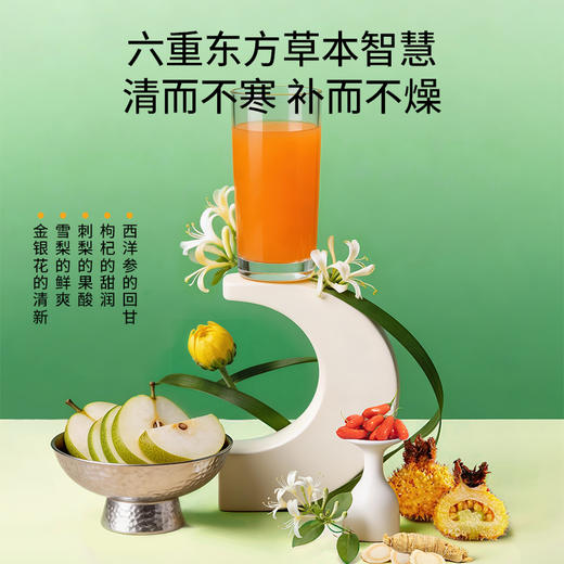 纯耕1.8L（60袋）量贩装金银花西洋参饮；金银花、菊花、雪梨，刺梨、枸杞、西洋参，怕上火喝；清凉爽口，凉茶饮料，植萃清凉 商品图8