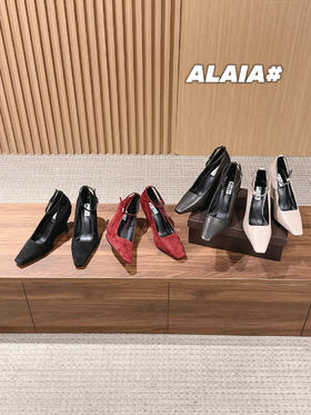 ALAÏA 阿莱亚    高跟鞋      意大利进口牛皮底 （DBG）