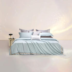 罗莱 TG 柔纱序曲100支全棉贡缎四件套