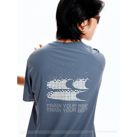 CryingCenter空气网不贴身反光吸湿速干运动训练跑步T恤 哭喊中心 商品图3