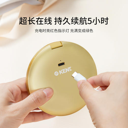 KENT肯特 LED化妆镜 还有复古印花款 商品图9