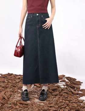 74B20434#A型七分裙