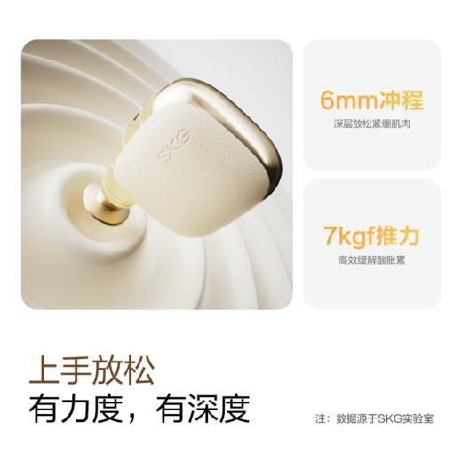 SKG筋膜枪便携按摩仪专业级筋膜枪肌肉按摩器全身颈椎肩颈腰腿运动 生日高端礼物送男女友父母亲 【时尚小巧】F3min 商品图4