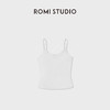 ROMI STUDIO“基础优雅”锦仿棉纯色弹力针织吊带背心RWDSST1627 商品缩略图4