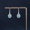 子佩集【湛蓝之海】S925银耳环【EM3085-XF】培育宝石帕拉伊巴蓝碧玺椭圆2510 商品缩略图7
