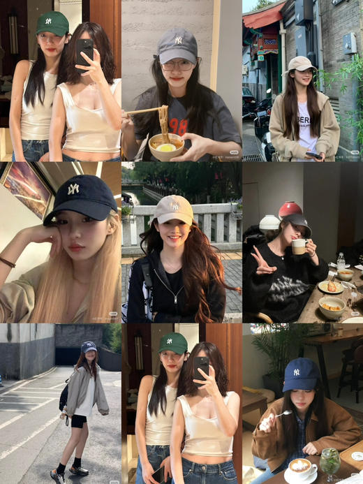 mlb*经典小标款棒球帽～去韩国的，纯原单！ 商品图0