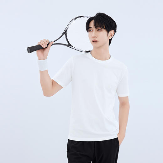 【新品上新】HX 夏季圆领短袖T恤合体版型S102522651101/02 商品图5