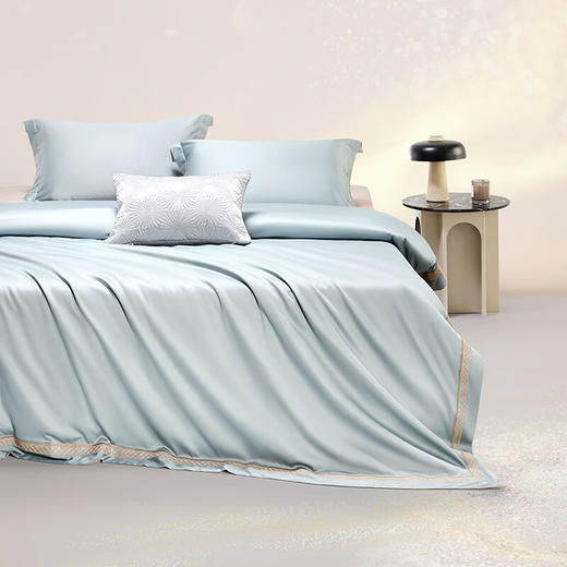 罗莱 TG 柔纱序曲100支全棉贡缎四件套 商品图2