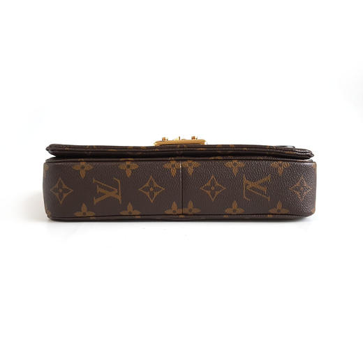 【95新】LV路易威登M46127老花拼焦糖棕色Marceau马尔索链条单肩包女士160326AK33 商品图5