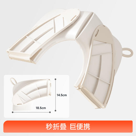 【春日趣玩FUN】曼龙mloong儿童口袋折叠马桶圈男女宝宝便携坐便圈小孩旅行专用马桶便斗坐垫 商品图1