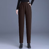 大码品牌加绒哈伦老爹萝卜女裤冬季2025新款加厚妈妈女士休闲裤子 商品缩略图1