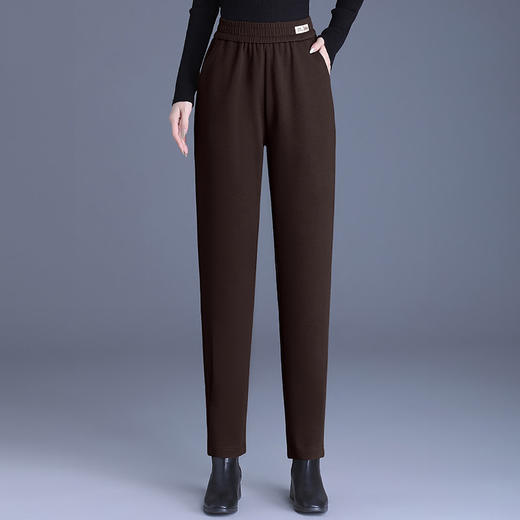 大码品牌加绒哈伦老爹萝卜女裤冬季2025新款加厚妈妈女士休闲裤子 商品图1