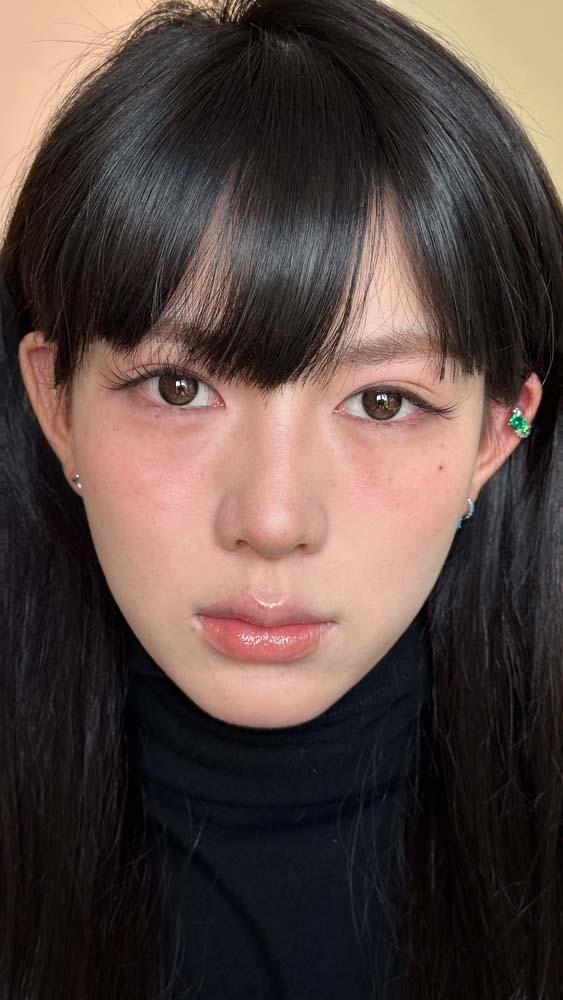 chonos 日抛 镜面黑咖  直径14.2mm着色13.2mm