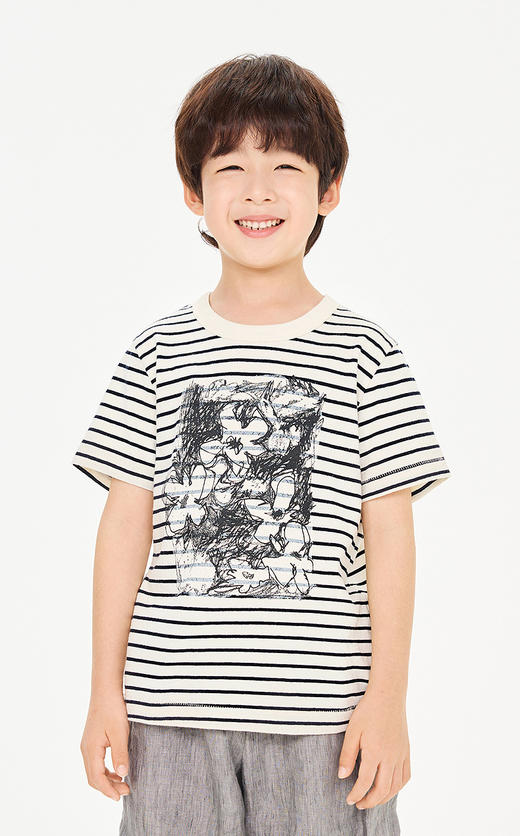 jnby   26年春款  短袖T恤  1Q3112380 商品图3