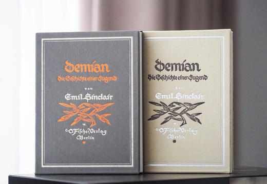 【新品现货】黑塞《德米安》封面复刻布面盖章本 / 护书袋 周边文创 笔记本 商品图2