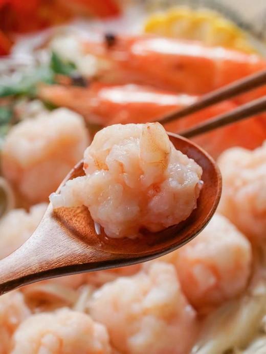 【顺丰包邮】大洋世家·黑金鲜虾滑甄选3040规格南美白对虾 手工加工 虾仁添加量≥95% 0保水剂基地直邮 商品图1