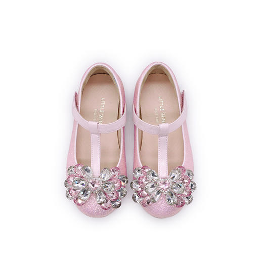 【云优选】little winkaa儿童水晶鞋女童皮鞋公主鞋2026春秋季新款小女孩单靴 商品图3