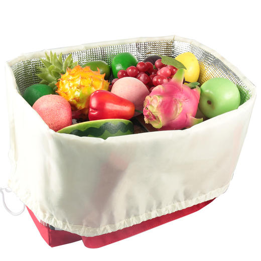 【夏季行走小冰箱】新款折叠超市购物保温袋 大容量铝膜保温保冷袋 烧烤便携手提野餐包 商品图3