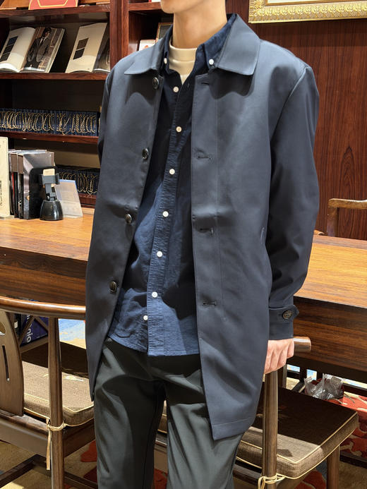 罗蒙春秋经典通勤百搭男士夹克风衣外套 商品图9