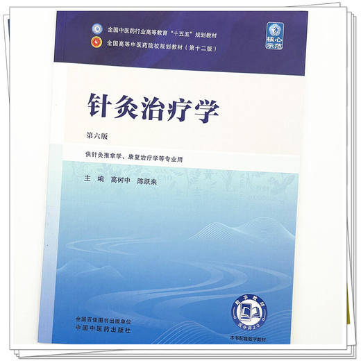 针灸治疗学 高树中 陈跃来 主编（第六版）全国中医药行业高等教育十五五规划教材第十二版书 中国中医药出版社 商品图3