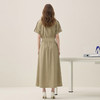 谜底两件式连衣裙短袖2026年春季新品翻领设计感长裙女265ML5006 商品缩略图1