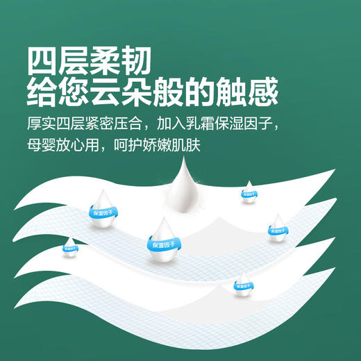 【升级版优特乳霜柔纸面巾】绒柔纸巾 柔到飞起 添加保湿因子 水感润肤 商品图7