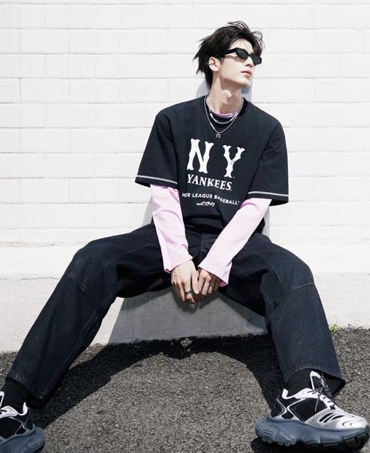 MLB经典大标印花情侣短袖 MLB1606 商品图4