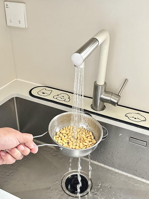 【小来】到手2个！不锈钢沥水筛，水果、蔬菜清洗，淘米多用，洗净无残留 商品图4