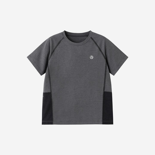 英氏儿童衣服男童短袖T恤夏季速干凉感上衣抗皱运动抑菌T恤 商品图4