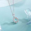 子佩集【蓝悦凝福】S925银套链【PM2221-XF】培育宝石帕拉伊巴蓝碧玺大椭圆2510 商品缩略图3