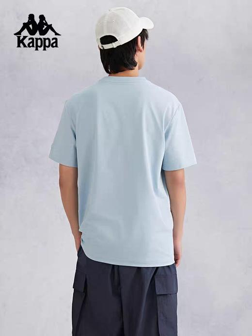 XXMKappa卡帕背靠背新款夏季凉感抗菌印花短袖男运动跑步t恤休闲上衣 商品图1