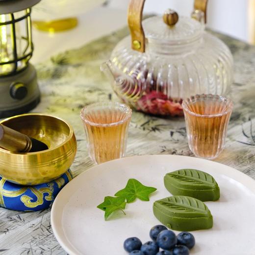 执贝：抹茶龙井茶糕 糖分控制茶点口感更加淡雅 商品图3