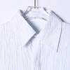 SDSA男装2026新款高贵轻奢韩系时尚褶皱舒适长袖衬衫百搭休闲上衣 商品缩略图1