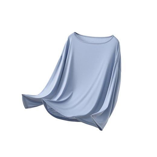 （3-5天发货） 亚麻一字领罩衫-W14C3 商品图4