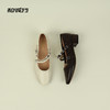 和诚行2026春季新款法式气质时尚百搭时装玛丽珍鞋中跟单鞋2120021 商品缩略图3