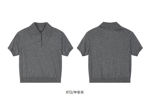 jnby   26年春款  短袖套头针织衫 1Q3313490 商品图11