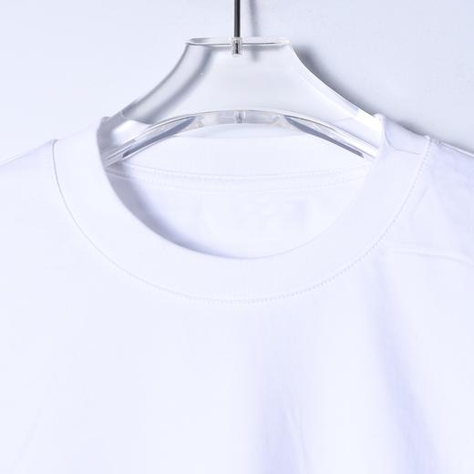 SDSA男装2026新款高贵轻奢韩版简约纯色圆领短袖T恤百搭宽松上衣 商品图1