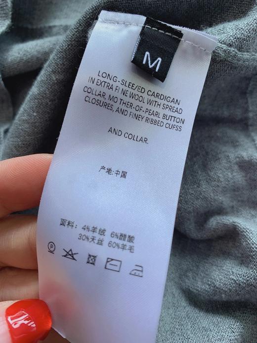 预售！高品质！3色羊绒天丝Polo领短袖上衣SY2957  26ZB03029- 商品图9