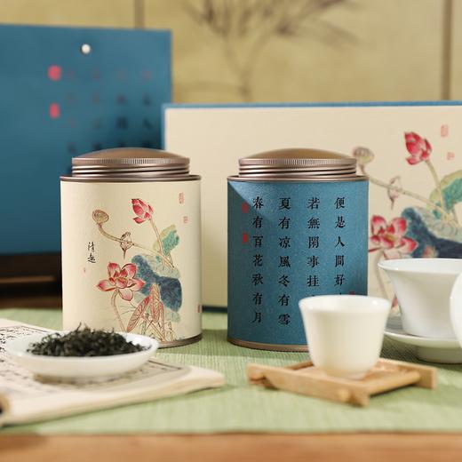 【五虎·明前碧螺春】口感丝滑 源自核心产区，茶汤清澈透亮，送礼自饮皆宜。 商品图3