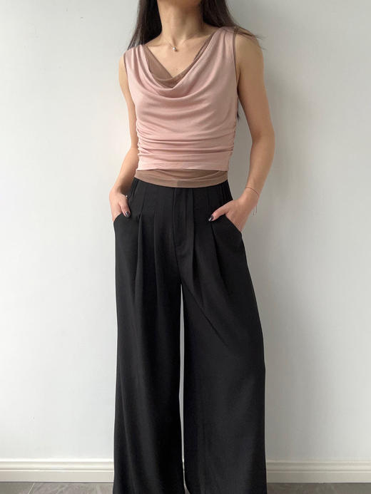 SIJIA｜百褶西裤 [ 黑AW2441 / 白AW2440 ] 商品图0