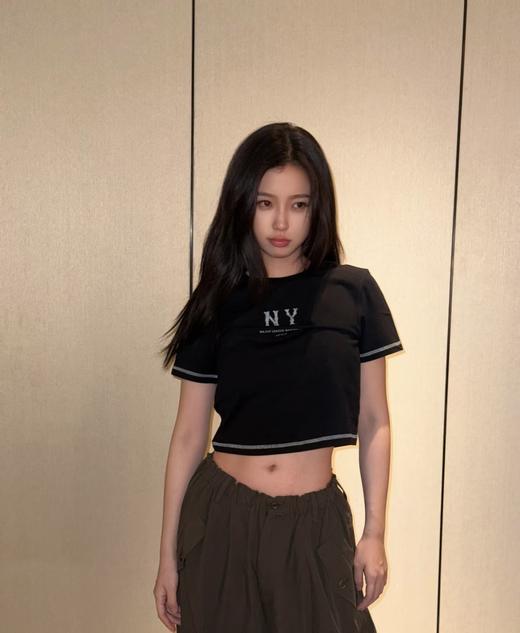 MLB新款印花系列短款T恤女士短袖 MLB1611 商品图3